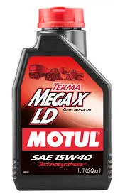 ACEITE   1/4 MOTUL 15W40 TEKMA MEGAX LD