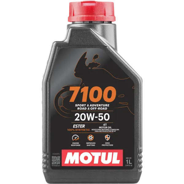 ACEITE   1/4 MOTUL 20W50 4T 7100