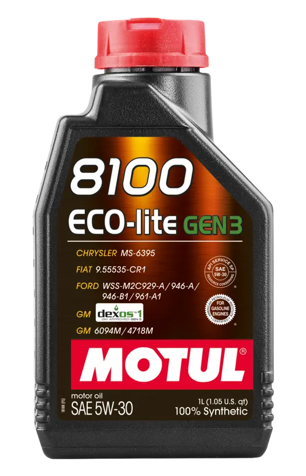 ACEITE   1/4 MOTUL 5W30 8100 ECOLITE