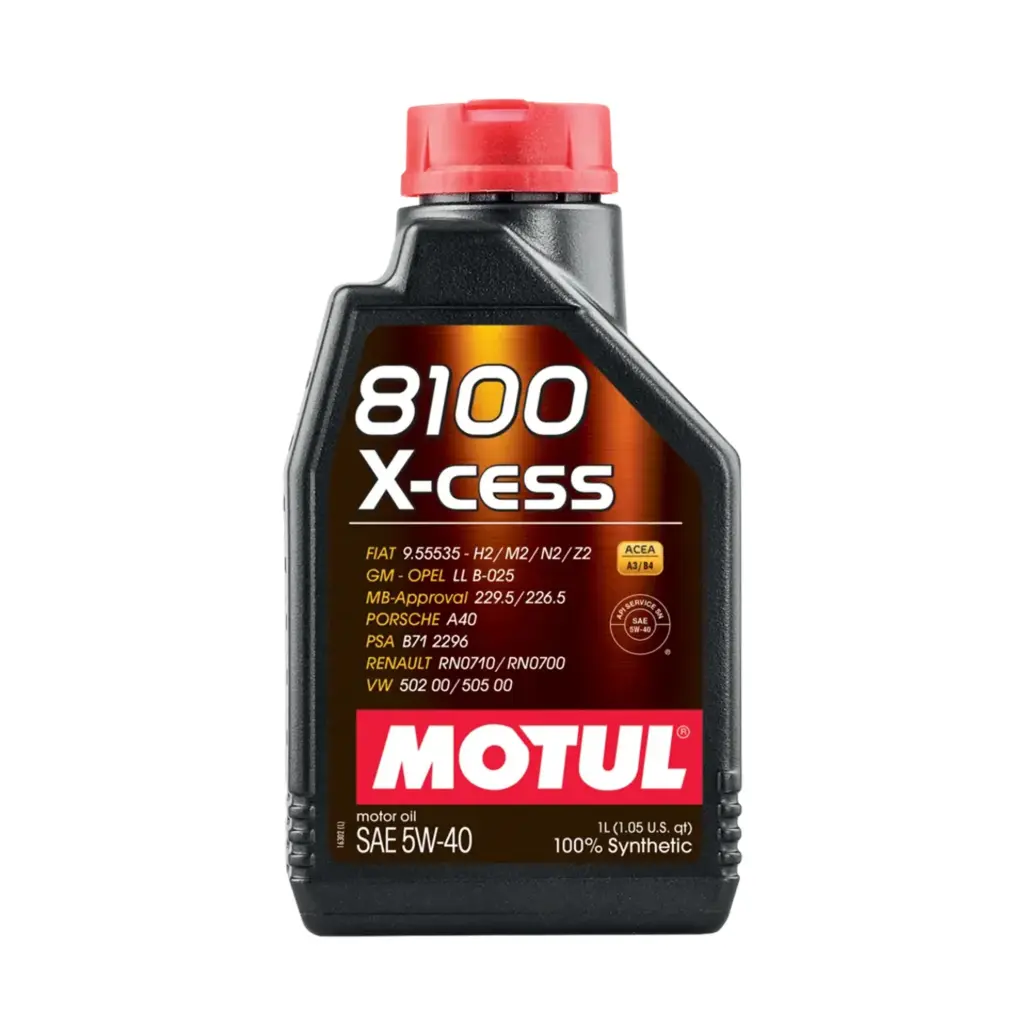 ACEITE   1/4 MOTUL 5W40 8100 XCESS GEN2