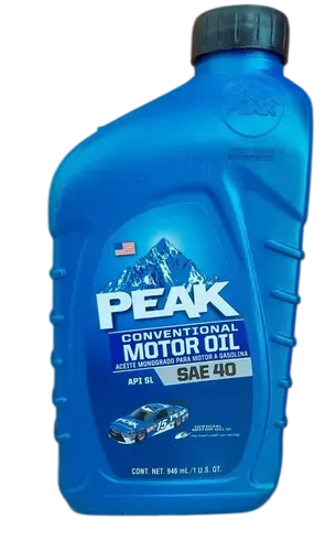 ACEITE 1/4 PEAK SAE40 ACEITE MONOGRADO