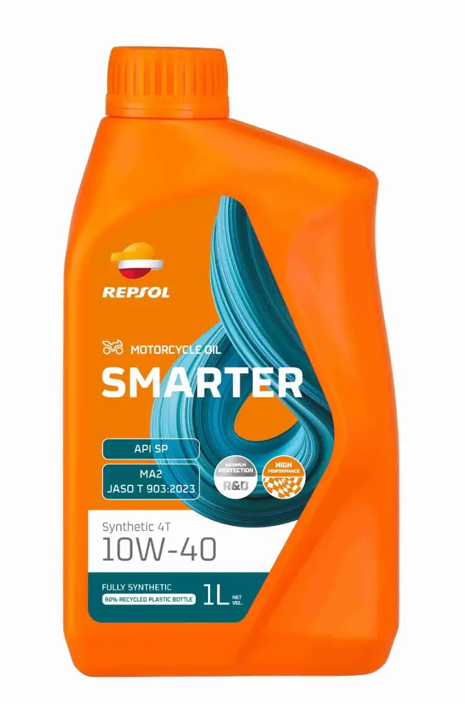 ACEITE   1/4 REPSOL 10W40 SMARTER 4TIEMPO