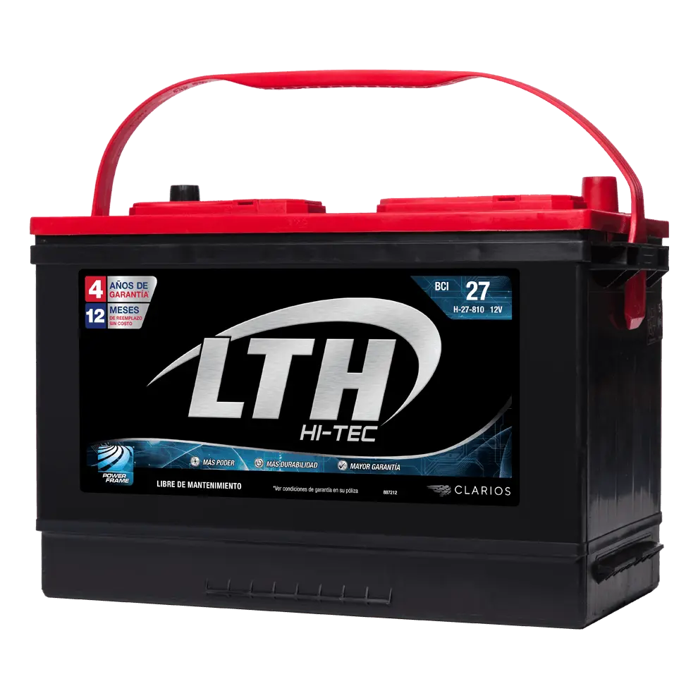 BATERIA LTH 27L ACI IZQ HI-TEC