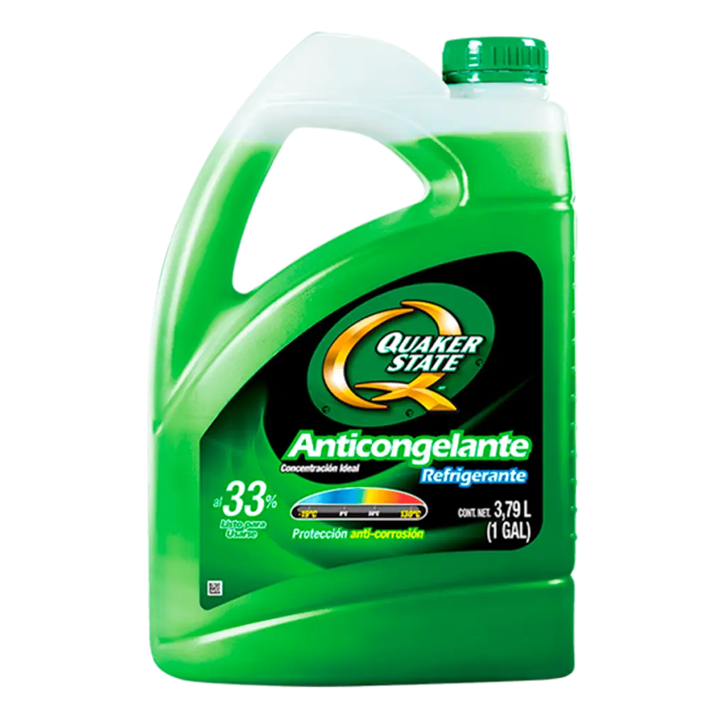 GL COOLANT QUAKER STATE 33% VERDE IDEAL