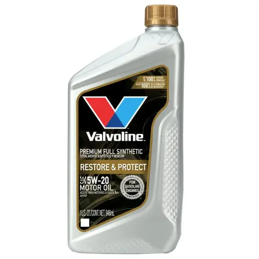 [4892] ACEITE   1/4 VALVOLINE 5W20 RESTORE & PTROTECTION FULL
