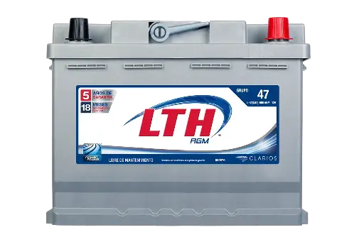 [389] BATERIA LTH 47 AGM GRIS DERECHA