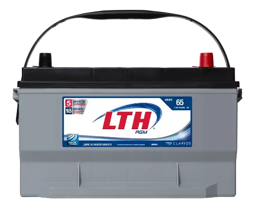 [4162] BATERIA LTH 65 AGM GRIS DERECHA