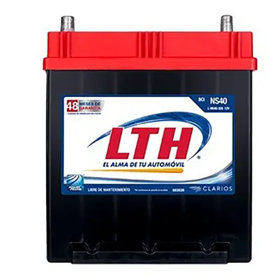 [380] BATERIA LTH NS40 ACIDO POLO FINO DERECHA